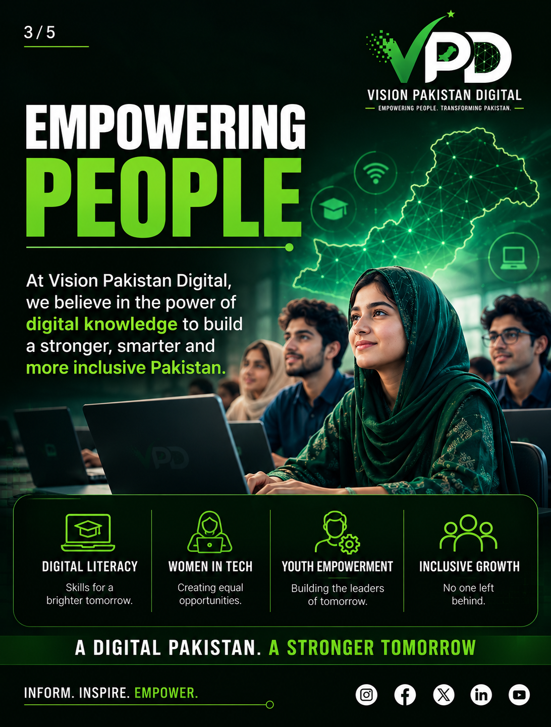 Empowering People through digital knowledge
